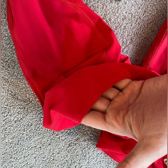 lululemon Red Align Set - Picture 6 of 8